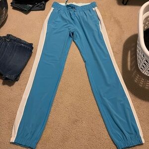 Lululemon Blue and White Track Pants size 6 or 8.